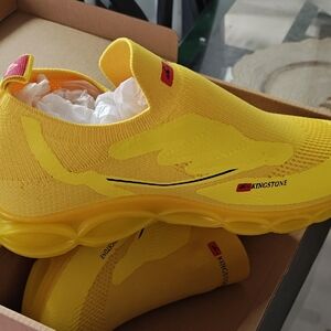 Yellow Kingstone Slip-On Sneakers